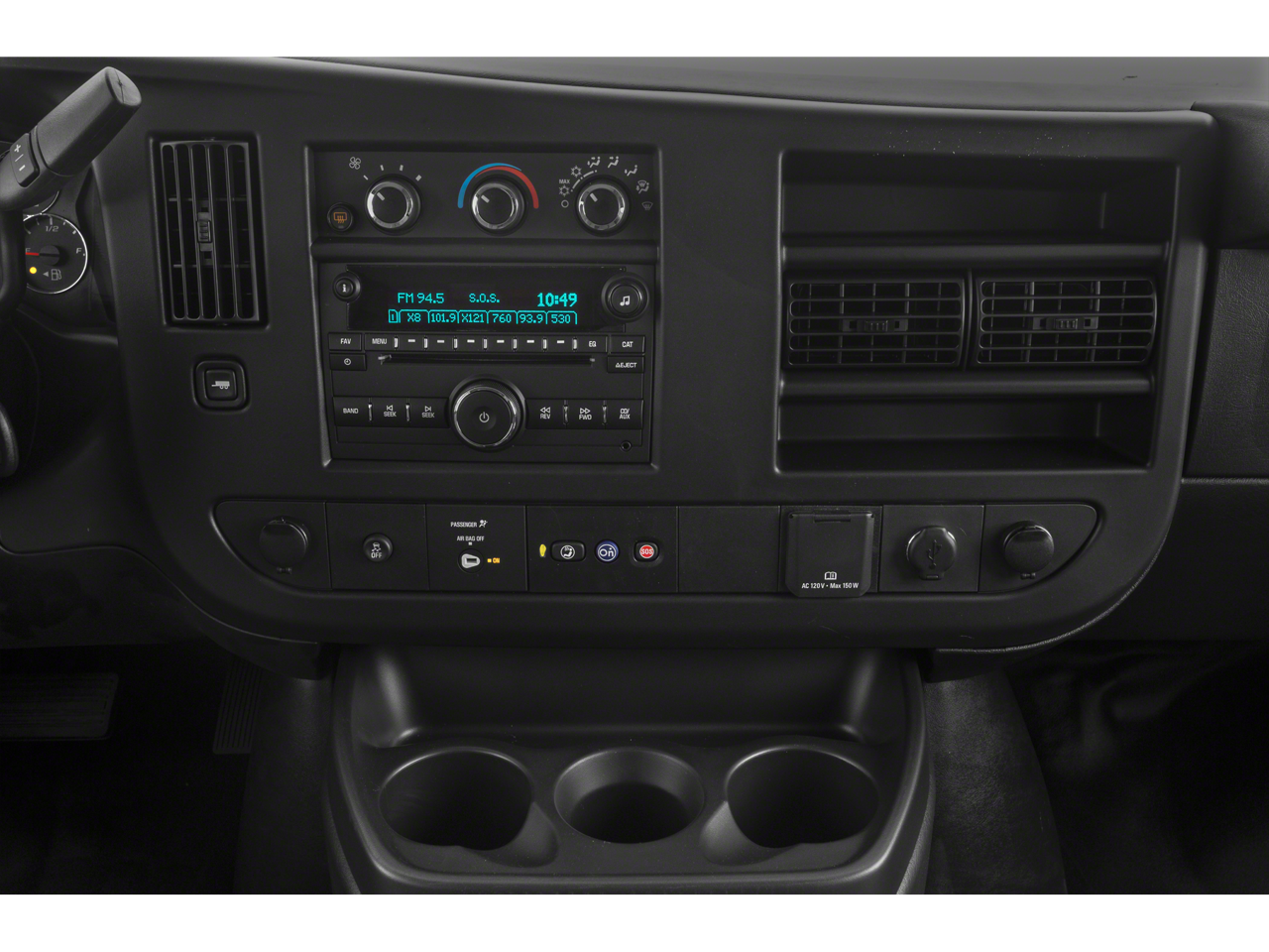 2019 Chevrolet Express Passenger 3500 3500 Extended Wheelbase Rear-Wheel Drive 1LT