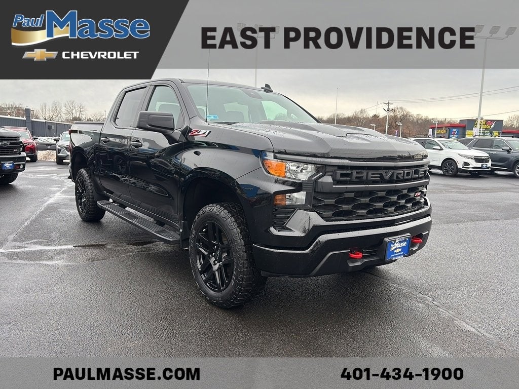 2024 Chevrolet Silverado 1500 Crew Cab Short Box 4-Wheel Drive Custom Trail Boss