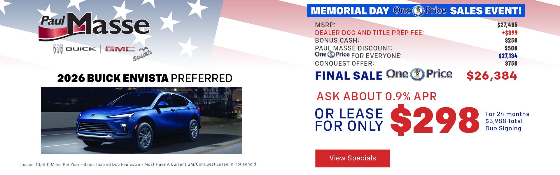 May Specials 