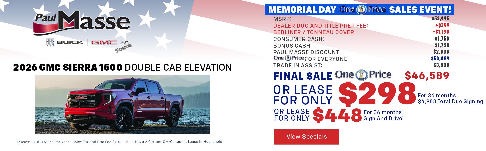 May Specials 